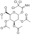 2,3,4-Tri-O-acetyl-α-D-glucuronide methyl ester trichloroacetimidate 구조식 이미지