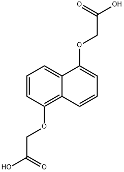2,2'-[1,5-Naphthalenediylbis(oxy)]diacetic acid Structure