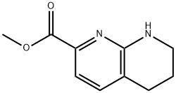 Methyl 5,6,7,8-tetrahydro-1,8-naphthyridine-2-carboxylate Structure