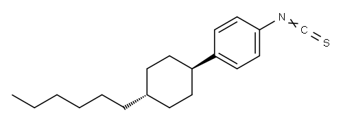 1-(TRANS-4-HEXYLCYCLOHEXYL)-4-ISOTHIO- Structure