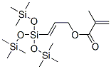 2-메틸프로펜산3-[트리스[(트리메틸실릴)옥시]실릴]-2-프로페닐에스테르 구조식 이미지