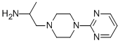 1-[4-(pyrimidin-2-yl)piperazin-1-yl]propan-2-amine Structure