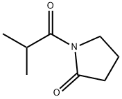 1-(이소부티릴)피롤리딘-2-온 구조식 이미지