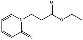 1(2H)-피리딘프로판산,2-티옥소-,에틸에스테르 구조식 이미지