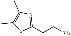 2-Thiazoleethanamine,  4,5-dimethyl- Structure