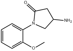 4-amino-1-(2-methoxyphenyl)pyrrolidin-2-one(SALTDATA: HCl) 구조식 이미지