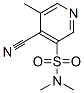 3-Pyridinesulfonamide,  4-cyano-N,N,5-trimethyl- Structure