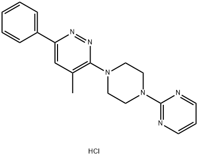 Minozac Dihydrochloride Structure