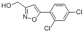 (5-(2,4-디클로로페닐)이속사졸-3-일)메탄올 구조식 이미지
