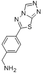 1-(4-[1,2,4]TRIAZOLO[3,4-B][1,3,4]THIADIAZOL-6-YLPHENYL)METHANAMINE 구조식 이미지