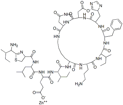 ZINC BACITRACIN Structure