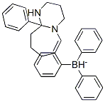 1,8-DIAZABICYCLO(5,4,0)UNDECENE-7-TETRAPHENYLBORATE Structure