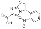 3-(2-NITROPHENYL)IMIDAZO[2,1-B]THIAZOLE-6-CARBOXYLIC ACID Structure