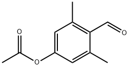 4-Formyl-3,5-dimethylphenylacetate Structure