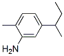 o-Toluidine,  5-sec-butyl-  (7CI) Structure