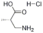 (S)-3-AMino-2-Methylpropanoic acid-HCl Structure