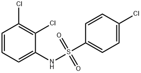 4-클로로-N-(2,3-디클로로페닐)벤젠술폰아미드 구조식 이미지