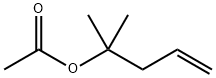 ACETIC ACID 2-METHYL-4-PENTEN-2-YL ESTER 구조식 이미지