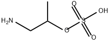 2-ammonio-1-methylethyl sulphate Structure