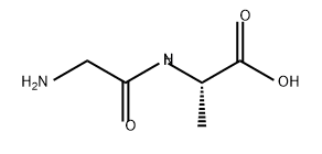 GLYCYL-DL-ALANINE Structure