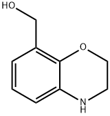 (3,4-Dihydro-2H-benzo[1,4]oxazin-8-yl)-methanol Structure