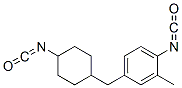 4-[(4-isocyanatocyclohexyl)methyl]-o-tolylisocyanate Structure