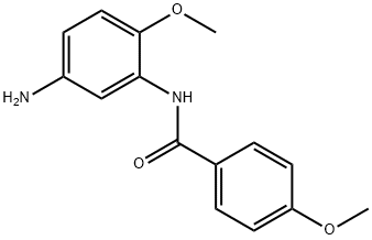 N-(5-Amino-2-methoxyphenyl)-4-methoxybenzamide Structure