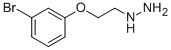 [2-(3-bromophenoxy)ethyl]hydrazine Structure