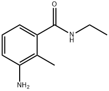 3-amino-N-ethyl-2-methylbenzamide Structure