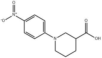 1-(4-Nitrophenyl)piperidine-3-carboxylic acid Structure