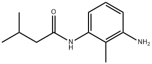 N-(3-amino-2-methylphenyl)-3-methylbutanamide Structure