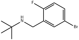 4-BroMo-2-(t-butylaMinoMethyl)-1-fluorobenzene 구조식 이미지