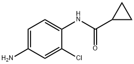 N-(4-amino-2-chlorophenyl)cyclopropanecarboxamide Structure