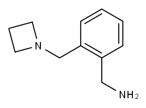 1-[2-(AZETIDIN-1-YLMETHYL)PHENYL]METHANAMINE Structure