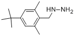 (4-tert-부틸-2,6-디메틸벤질)히드라진 구조식 이미지