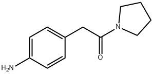 4-(2-oxo-2-pyrrolidin-1-ylethyl)aniline Structure