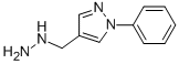 4-(HYDRAZINOMETHYL)-1-PHENYL-1H-PYRAZOLE Structure