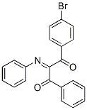 Propane-1,3-dione, 1-(4-bromophenyl)-2-(phenylimino)-3-phenyl- Structure