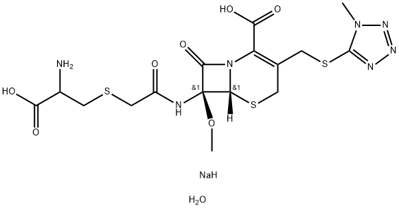 CEFMINOX SODIUM 구조식 이미지