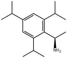 Benzenemethanamine, α-methyl-2,4,6-tris(1-methylethyl)-, (αR)- Structure