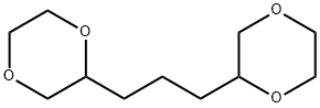 1,4-Dioxane,  2,2-(1,3-propanediyl)bis- Structure
