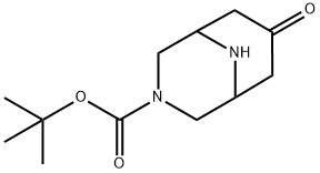 3-boc-7-oxo-3,9-diazabicyclo[3.3.1]nonane Structure