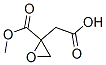 Oxiraneacetic acid, 2-(methoxycarbonyl)- (9CI) Structure