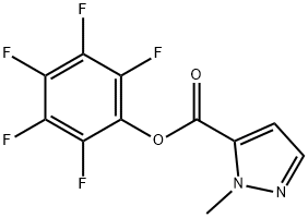 펜타플루오로페닐1-메틸-1H-피라졸-5-카르복실레이트 구조식 이미지