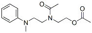 아세트산[2-[아세틸[2-[페닐(메틸)아미노]에틸]아미노]에틸]에스테르 구조식 이미지