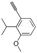 Anisole, 3-ethynyl-2-isopropyl- (7CI) Structure