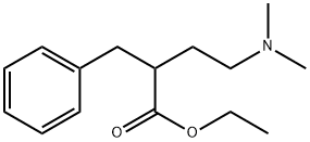 α-[2-(DiMethylaMino)ethyl] HydrocinnaMic Acid Ethyl Ester Structure