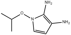 1H-Pyrrole-2,3-diamine,  1-(1-methylethoxy)- Structure