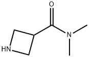 N,N-DiMethyl-3-azetidinecarboxaMide Structure