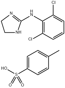 N-(2,6-Dichlorophenyl)-4,5-dihydro-1H-imidazol-2-amine 4-methylbenzenesulfonate Structure